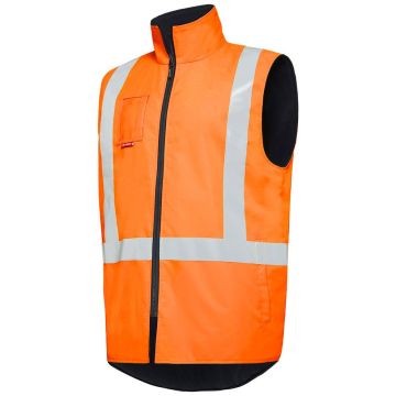 Mens Hi Visibility Vest With Tape