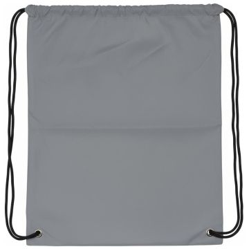 Synthetic fibre (190D) reflective drawstring backpack Melila