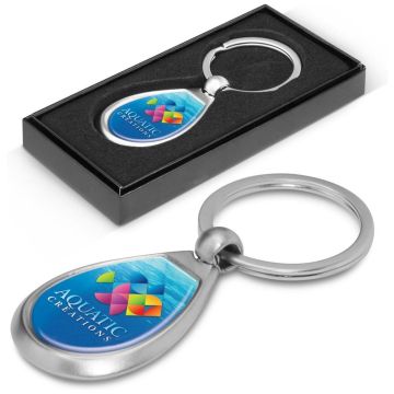 Drop Metal Key Ring