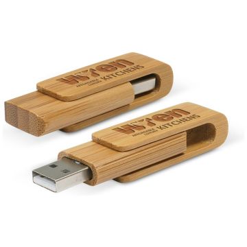 Custom Bamboo Flash Drive