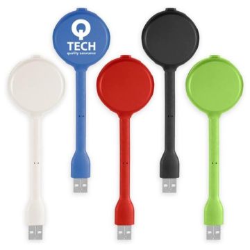 Book Light 4 Port USB Hub