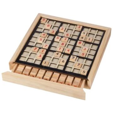 Wooden sudoku game Christa