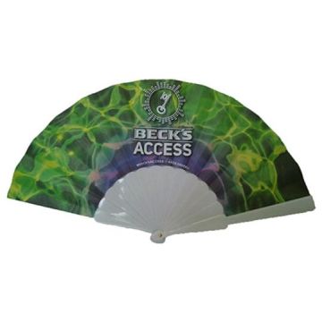 Plastic/Fabric Folding Fan