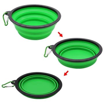 Collapsible Silicone Pet Bowl