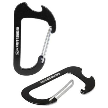 Carabiner Bottle Opener - Aluminium