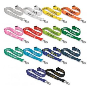 Soft Touch Logo Lanyard