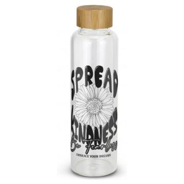 Eden Glass Bottle Bamboo Lid