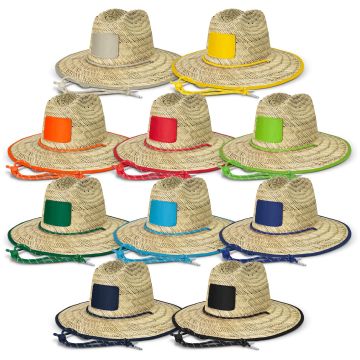 Tiki Straw Hat