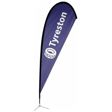 Large Tear Drop Flag Kit