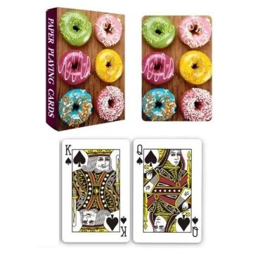 Paper Playing Cards with Paper Box