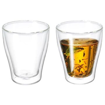 Modena Twin Wall Glass 250ml Set of 2  AVANTI