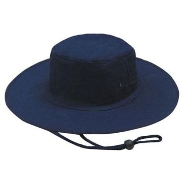Canvas Hat with Chin Strap