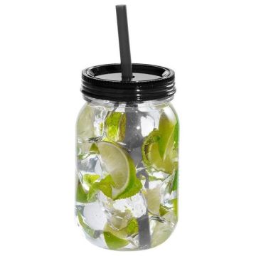 Binx Mason Jar in Black