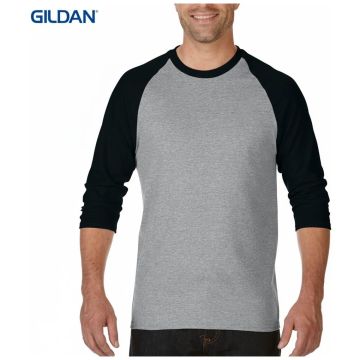 Gildan Heavy Cotton Adult 3/4 Raglan T-Shirt
