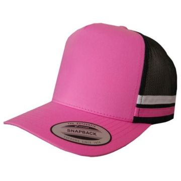 Flexfit Striped Trucker Mesh Cap