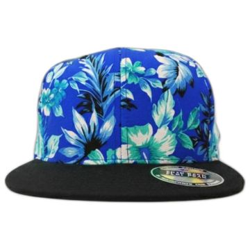 Flexfit Flatpeak Crown Floral Cap