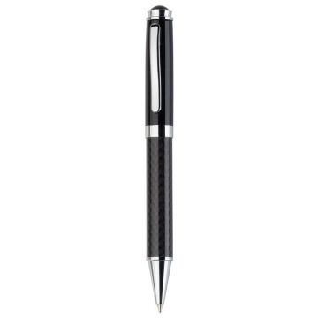 The Range Carbon Fibre Ballpoint Pen Black