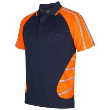 Street Spider Polo With Reflective Stripes