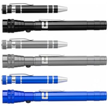 Aluminium 2-in-1 torch Olivia