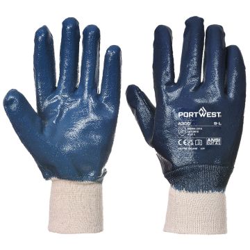 Grip 12 Nitrile Full Dipped Knitwrist Glove