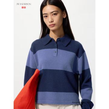 JW ANDERSON Lambswool Polo Sweater UNIQLO