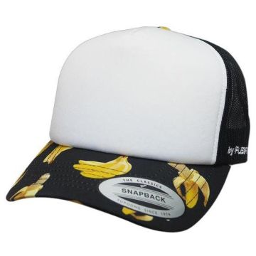 Flexfit Leather High Trucker Cap