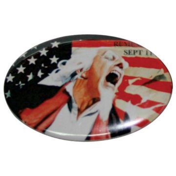 Button Badge - Oval