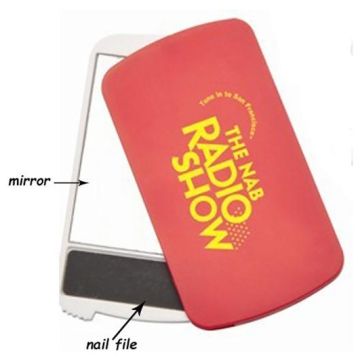 Mirror with Nail File