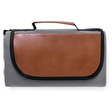 Picnic Blanket in RPET and Recycled Leather