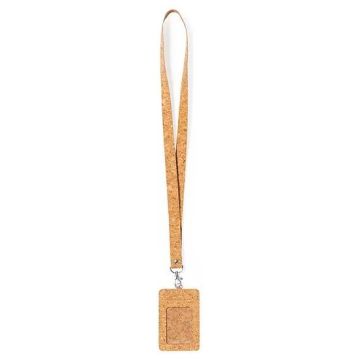 Beryel Cork ID Badge Lanyard