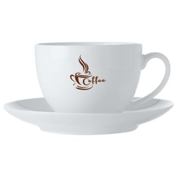 White Basics Cup & Saucer 260ml