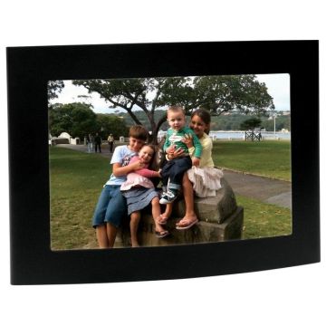 Arc Matt Black Photo Frame