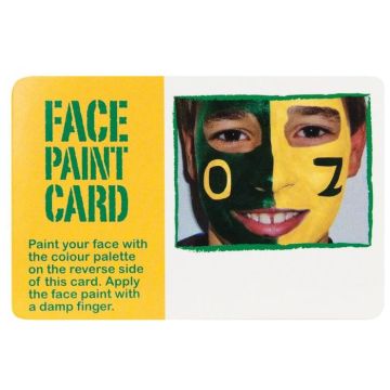 Face Paint Card