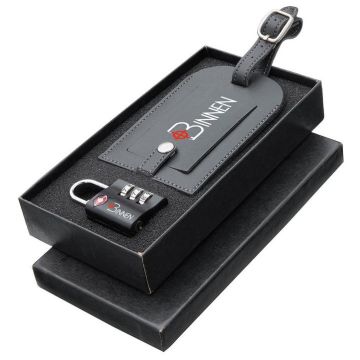 Luggage Tag And Lock Set