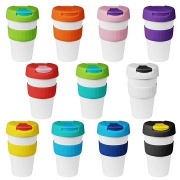 16oz/535ml Plastic Karma Kup Plastic Flip Lid
