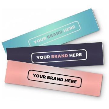 Gloss Paper Sticker (50 x 210mm)