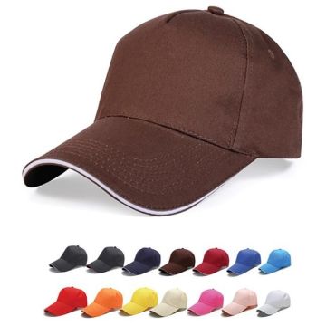 Nevaso 5 Panel Heavy Cotton Sandwich Cap