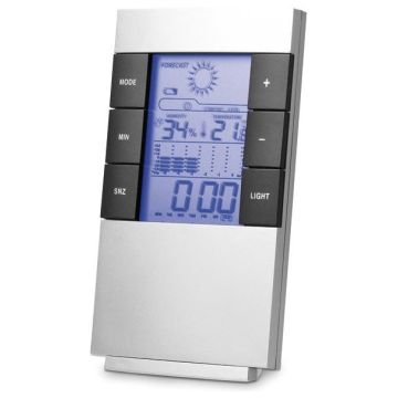 Desk Weather Station And Clock