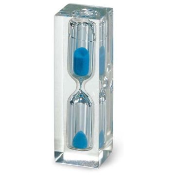 Hourglass With Blue Sand