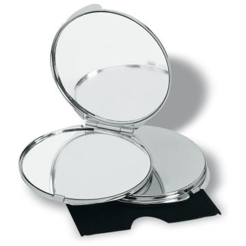 Make-Up Mirror With Pouch