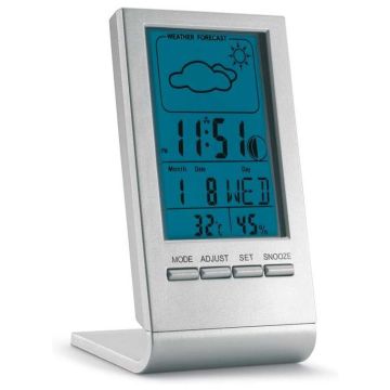 Weatherstation With Blue Lcd