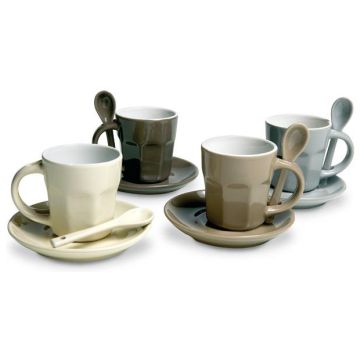 4 Piece Ceramic Coffee Set