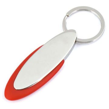 Elliptic Metal Keyring