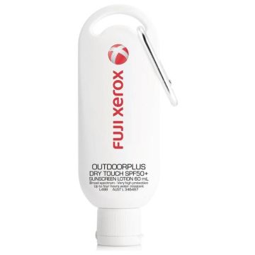 NEW Sunscreen SPF 50+ Australian Made Carabiner - 60ml