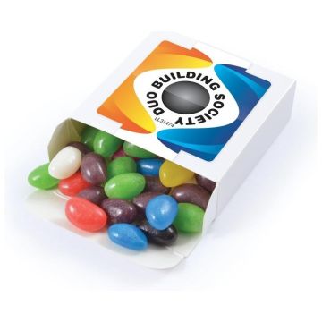 Assorted Colour Jelly Beans in 50 gram Box