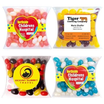 Corporate Colour Mini Jelly Beans in Pillow Pack