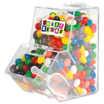 Assorted Colour Mini Jelly Beans in Dispenser