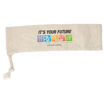 Calico Drawstring Pouch
