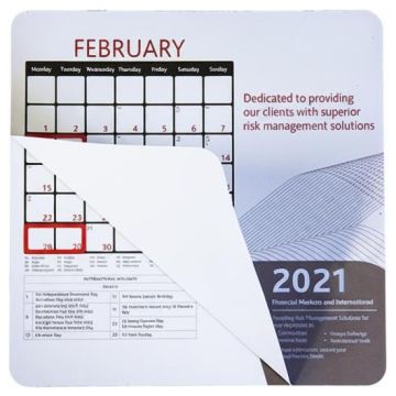 Calendar Mouse Mat (230mm x 190mm)