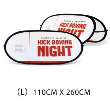 Horizontal Pop Up Banners Large